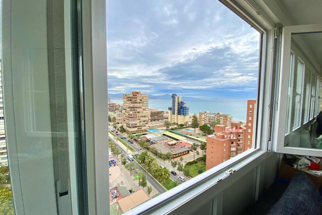T Hercules Apto 6 Pax Vistas Al Mar, Aire Ac Wifi Inmo Leo Playa De San Juan Alicante Ngoại thất bức ảnh