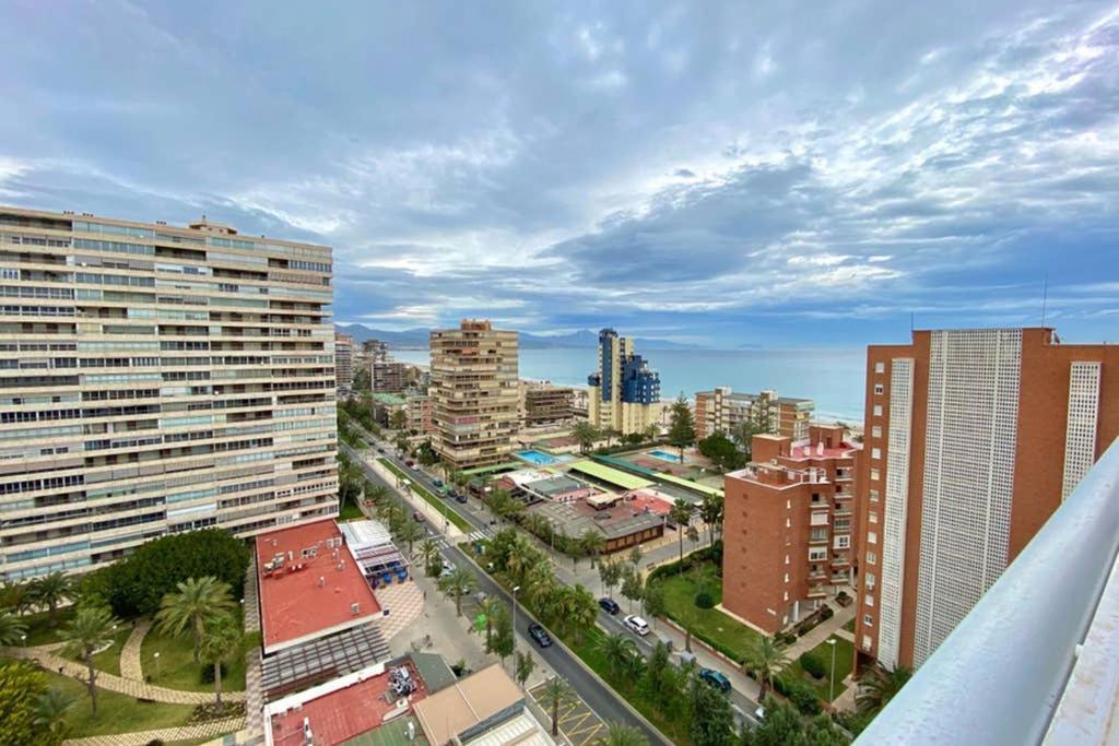 T Hercules Apto 6 Pax Vistas Al Mar, Aire Ac Wifi Inmo Leo Playa De San Juan Alicante Ngoại thất bức ảnh