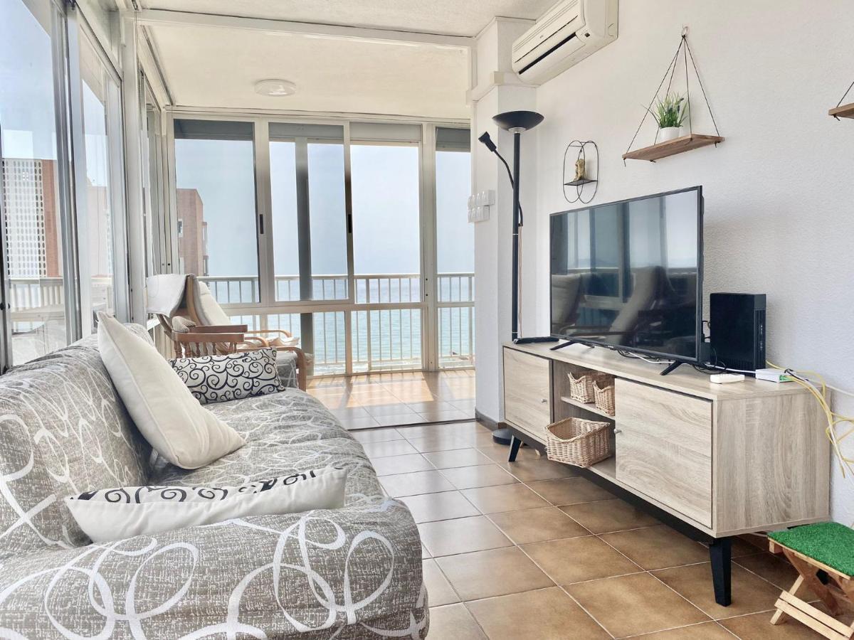 T Hercules Apto 6 Pax Vistas Al Mar, Aire Ac Wifi Inmo Leo Playa De San Juan Alicante Ngoại thất bức ảnh