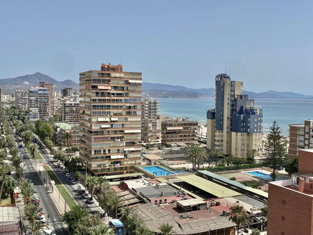 T Hercules Apto 6 Pax Vistas Al Mar, Aire Ac Wifi Inmo Leo Playa De San Juan Alicante Ngoại thất bức ảnh